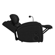 Epitome P3 Power Glider Recliner W Heat Massage W wireless charger in AlineBlack