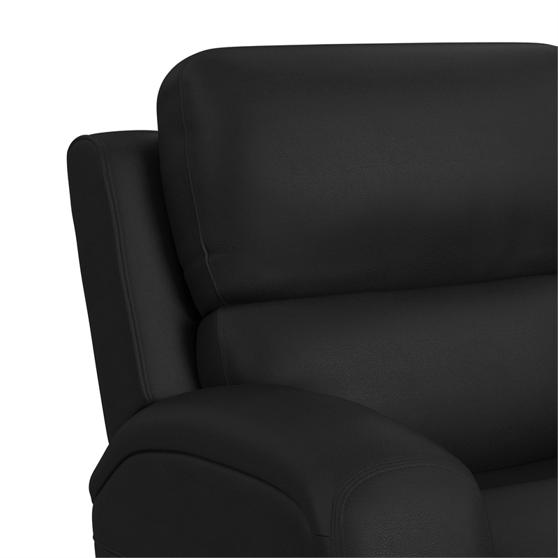 Epitome P3 Power Glider Recliner W Heat Massage W wireless charger in AlineBlack