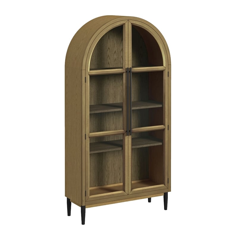 Picket House Furnishings Homer Bookcase in Weathered Oak