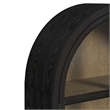 Picket House Furnishings Europa Bookcase in Flat Black
