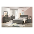 Picket House Furnishings Santino 2-Drawer Nightstand in Grey