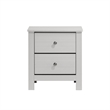 Picket House Furnishings Santino 2-Drawer Nightstand in White
