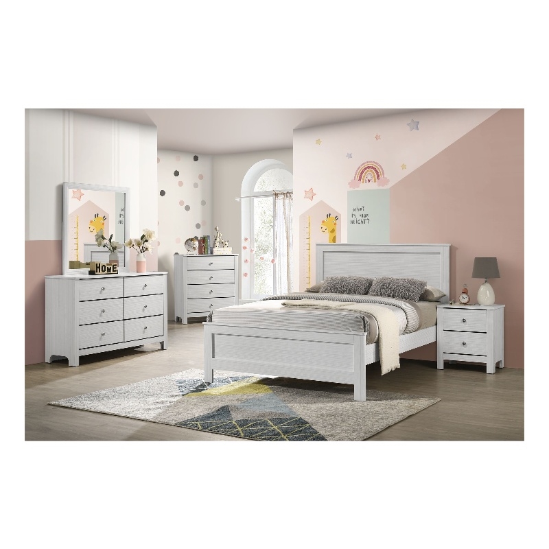 Picket House Furnishings Santino 6-Drawer Dresser in White