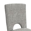 Picket House Furnishings Salem Dining Side Chair with Grey/Black (Set of 2)