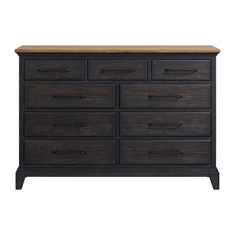 Picket House Furnishings Johnshaven  Dresser in Espresso & Brown