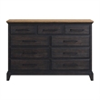 Picket House Furnishings Johnshaven  Dresser in Espresso & Brown