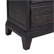 Picket House Furnishings Johnshaven Nightstand w/ Charger&Sensor Light -Espresso