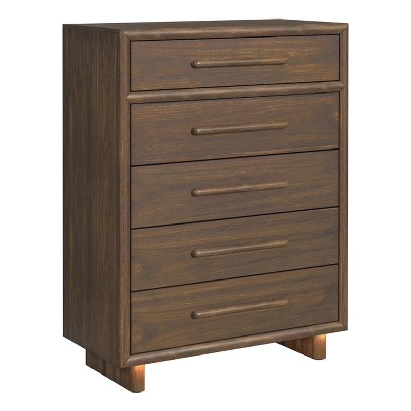 Picket House Furnishings Perth Chest with LED in Brown