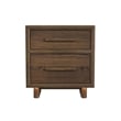 Picket House Furnishings Perth Nightstand with USBC and LED in Brown