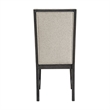 Picket House Furnishings Edge Dining Chair with Light Grey/Espresso (Set of 2)