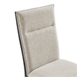 Picket House Furnishings Edge Dining Chair with Light Grey/Espresso (Set of 2)