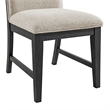 Picket House Furnishings Edge Dining Chair with Light Grey/Espresso (Set of 2)