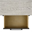 Picket House Furnishings Edge Server in Light Grey and Espresso