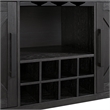 Picket House Furnishings Edge Server in Light Grey and Espresso