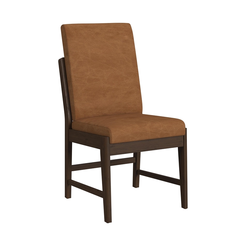 Picket House Furnishings Perth Dining Side Chair with Bozeman Brown (Set of 2)