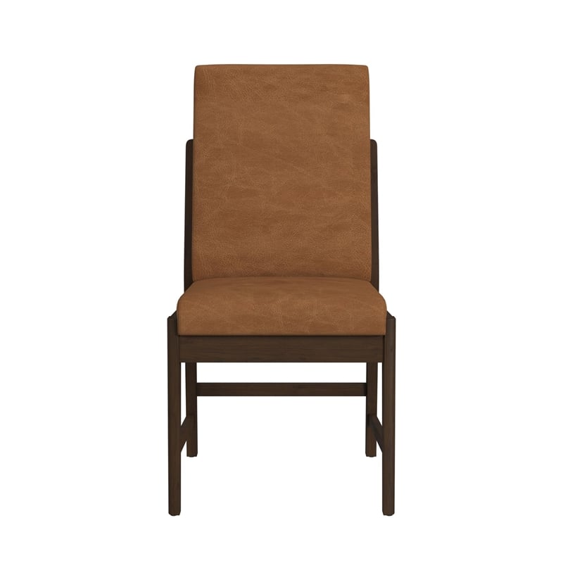 Picket House Furnishings Perth Dining Side Chair with Bozeman Brown (Set of 2)