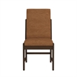 Picket House Furnishings Perth Dining Side Chair with Bozeman Brown (Set of 2)