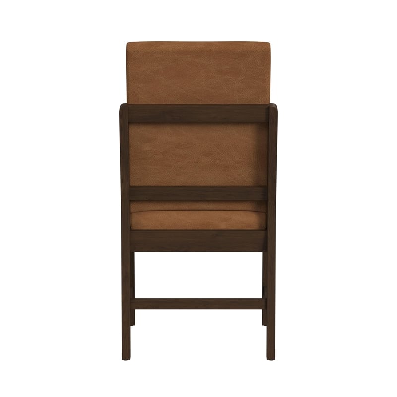 Picket House Furnishings Perth Dining Side Chair with Bozeman Brown (Set of 2)
