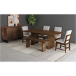 Picket House Furnishings Perth Dining Side Chair with Beige/Brown (Set of 2)