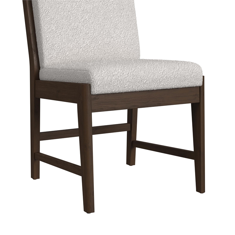 Picket House Furnishings Perth Dining Side Chair with Beige/Brown (Set of 2)