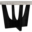 Picket House Furnishings Salem 5PC Standard Height Round Dining Set in Black