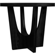 Picket House Furnishings Salem 5PC Counter Height Round Dining Set in Black