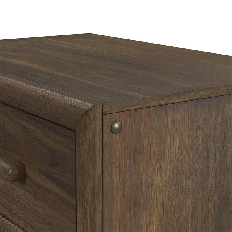 Picket House Furnishings Perth King 3PC Bedroom Set w/ Boucle Beige/LED in Brown