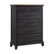 Picket House Furnishings Johnshaven Queen Storage 5PC Bedroom Set in Espresso