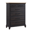 Picket House Furnishings Johnshaven King Storage 5PC Bedroom Set in Espresso
