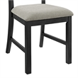 Picket House Furnishings Mendoza 5PC Dining Set with Table and 4 Chairs in Black