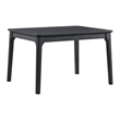 Picket House Furnishings Mendoza 5PC Dining Set with Table and 4 Chairs in Black