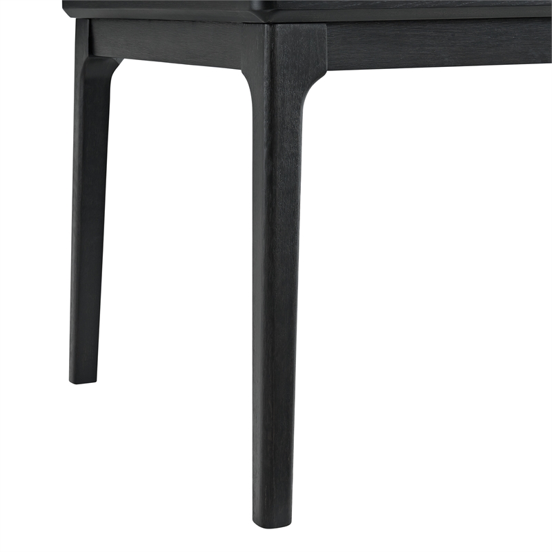 Picket House Furnishings Mendoza 5PC Dining Set with Table and 4 Chairs in Black