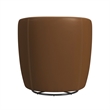 Picket House Furnishings Zenith Swivel Chair in Pebble Tan