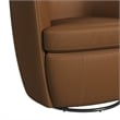 Picket House Furnishings Zenith Swivel Chair in Pebble Tan