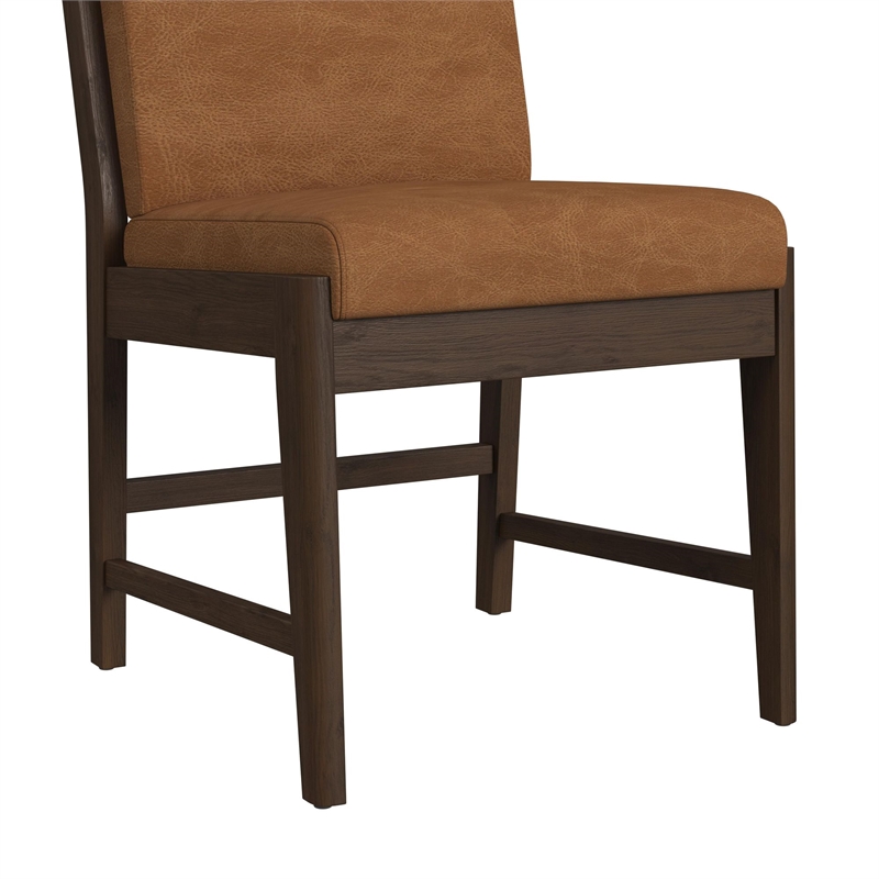 Picket House Furnishings Perth 5PC Standard Height Dining Set in Brown