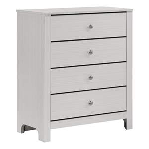 Picket House Furnishings Santino 4-Drawer Chest in White