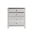 Picket House Furnishings Santino 4-Drawer Chest in White