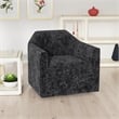 Picket House Furnishings Aaron Swivel Chair in Beamer Blue
