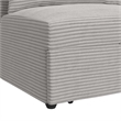 Picket House Furnishings Charon Chair with kidney pillow in Coronado Grey