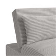Picket House Furnishings Charon Chair with kidney pillow in Coronado Grey