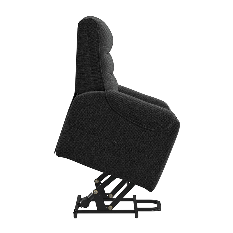 Picket House Furnishings Parker Power Lift Chair in Sahara Black