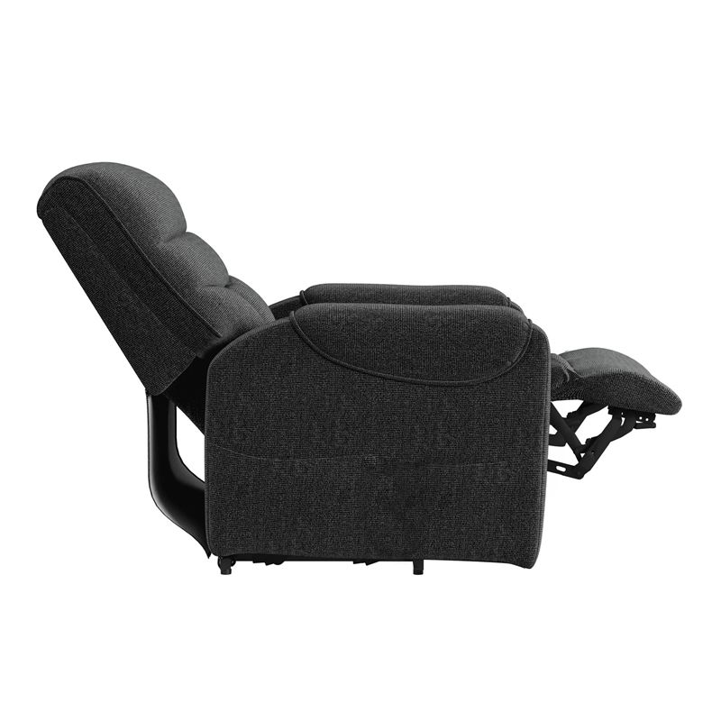Picket House Furnishings Parker Power Lift Chair in Sahara Black