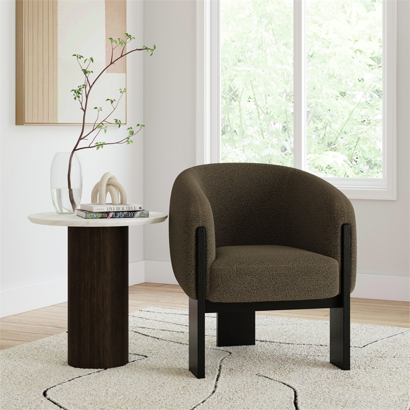Picket House Furnishings Paloma Chair in Joy Cocoa