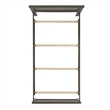 Picket House Furnishings Santino Twin Panel 5PC Bedroom Set in Grey
