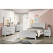 Picket House Furnishings Santino Full Panel 3PC Bedroom Set in White