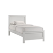 Picket House Furnishings Santino Twin Panel 3PC Bedroom Set in White