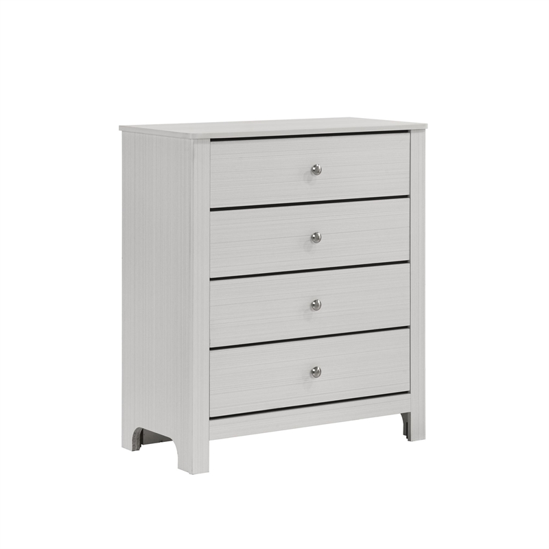 Picket House Furnishings Santino Twin Panel 3PC Bedroom Set in White