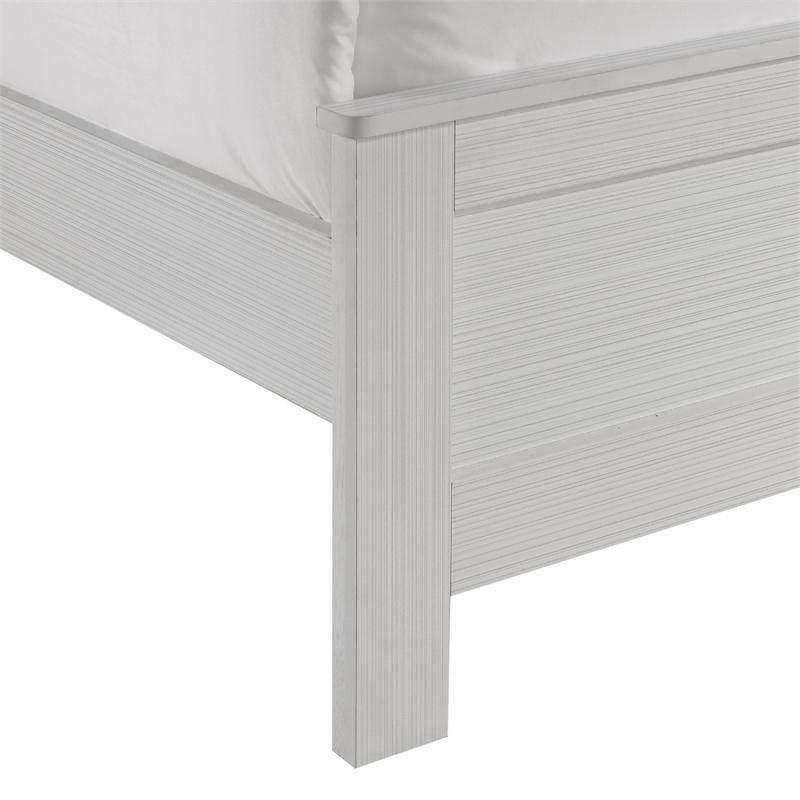 Picket House Furnishings Santino Twin Panel 3PC Bedroom Set in White