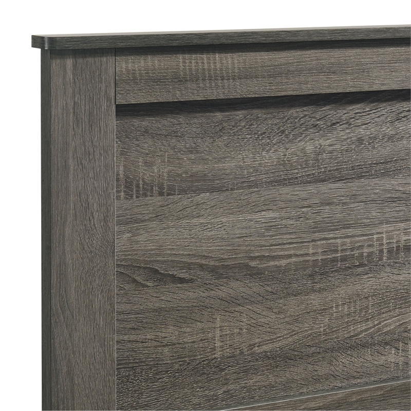Picket House Furnishings Santino Full Panel Bed in Grey