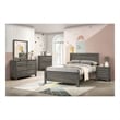 Picket House Furnishings Santino Full Panel Bed in Grey